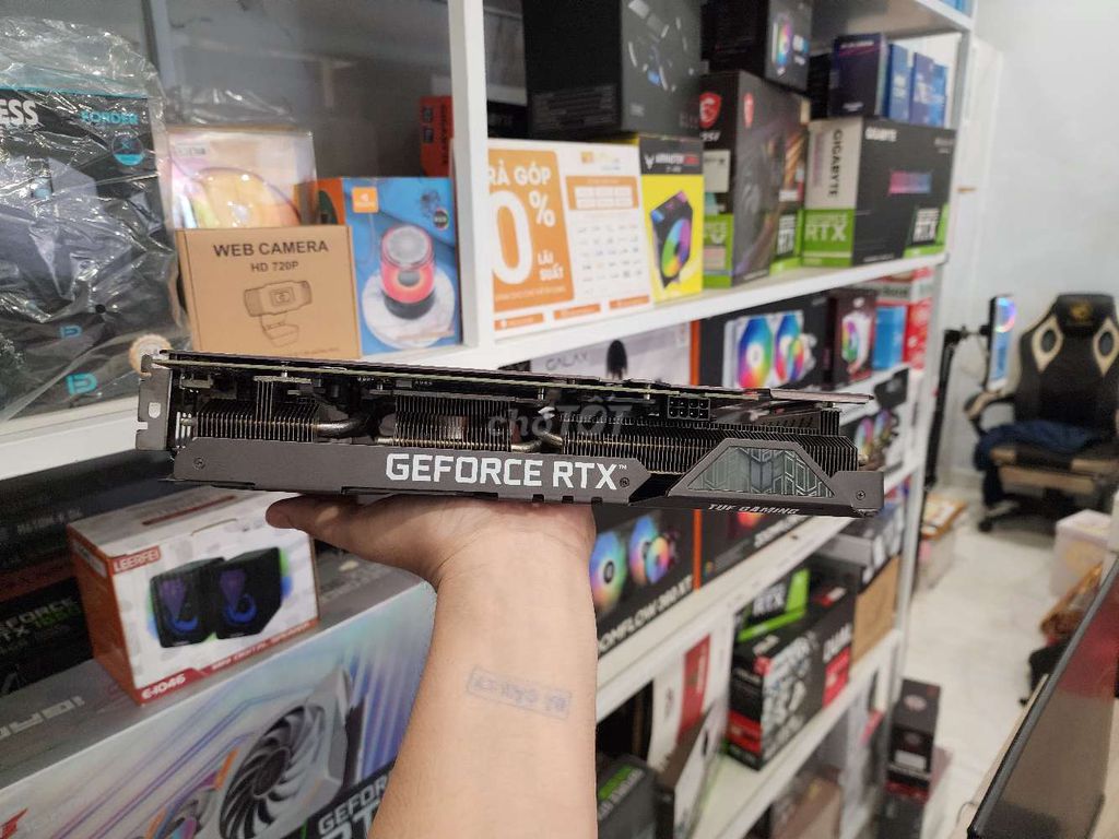Vga RTX 3060 12G Asus TUF Gaming 3 Fan Gaming